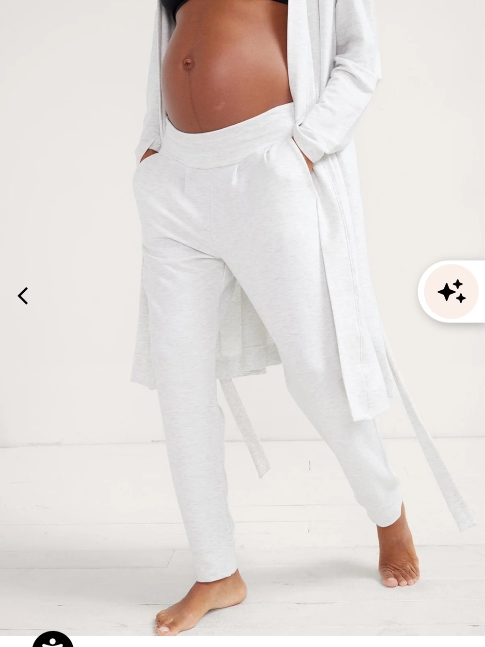 Hatch The Indoor Outdoor Jogger - Light Soft Lounge Maternity Pants